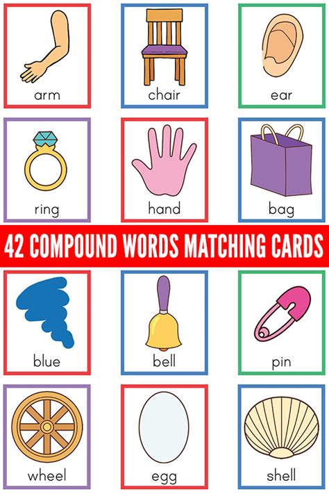 Compound Word Games For First Grade