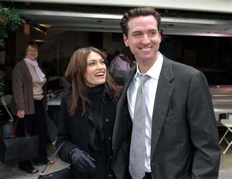 Gavin Newsom and Kimberly Guilfoyle were married for 5 years and once ...