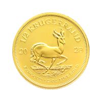 1/2 oz 2023 Krugerrand Gold Coin | Rand Refinery | Silver Gold Bull Canada