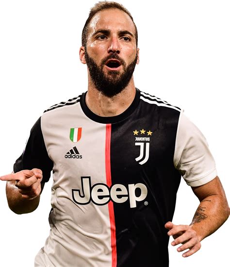 Gonzalo Higuaín Juventus football render - FootyRenders