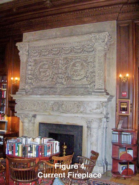 The Library Fireplace - The Cosmos Club Historic Preservation Foundation