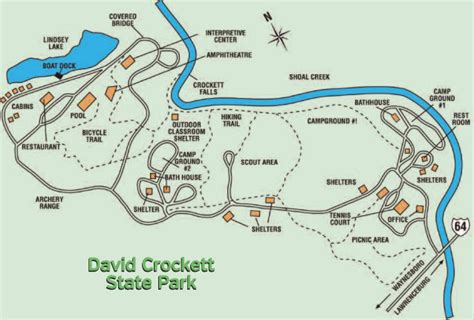 Crockett Park Map