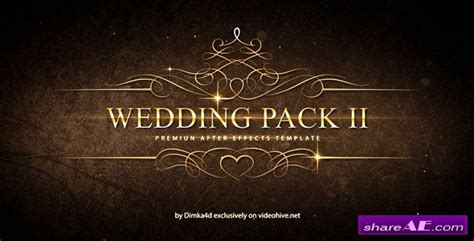 Wedding Pack After Effects Template Free Download - Printable Templates