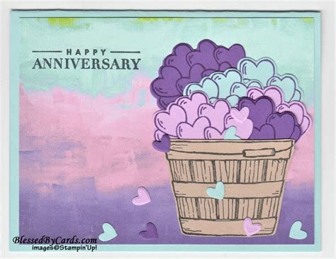 Hearts, Hearts, Hearts-Happy Anniversary! – Blessed by Cards w/Renae Novak