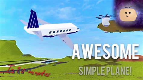 HOW TO MAKE A SIMPLE PASSENGER PLANE! (Plane Crazy) - YouTube