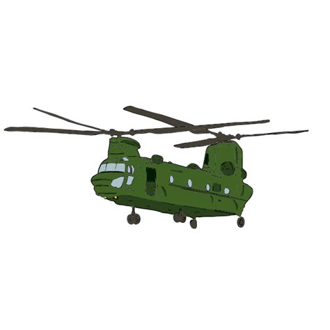 Chinook Helicopter Clip Art