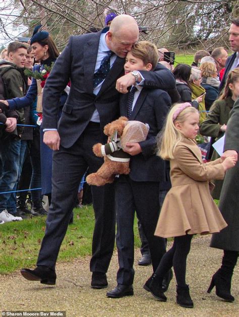 Touching friendship between Zara Tindall and Prince William's children and Mike's bond with ...