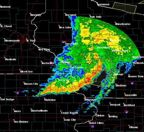 Interactive Hail Maps - Hail Map for Necedah, WI