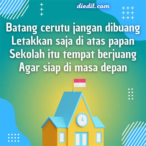 45 Pantun Sekolah Dasar tentang Belajar, Guru & Sekolah | diedit.com