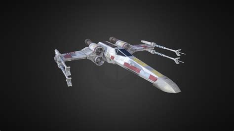 T-65 X-Wing - Red 5 Variant - 3D model by Patryk Ciecierski (@theexkaiser) [7889a35] - Sketchfab