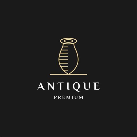 Antique logo icon flat design template 9469054 Vector Art at Vecteezy