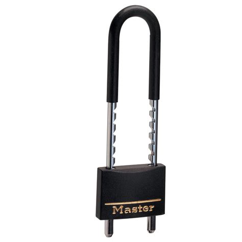 Master Lock 7/8" H x 1/4" W x 2" L Steel Double Locking Padlock 1 each ...