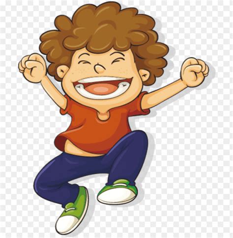 Vector Free Download Happy Child Kids Cartoon Png And - Animated Happy Child PNG Transparent ...