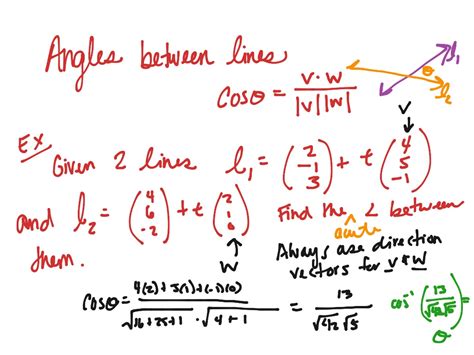 ShowMe - vector equation of a line