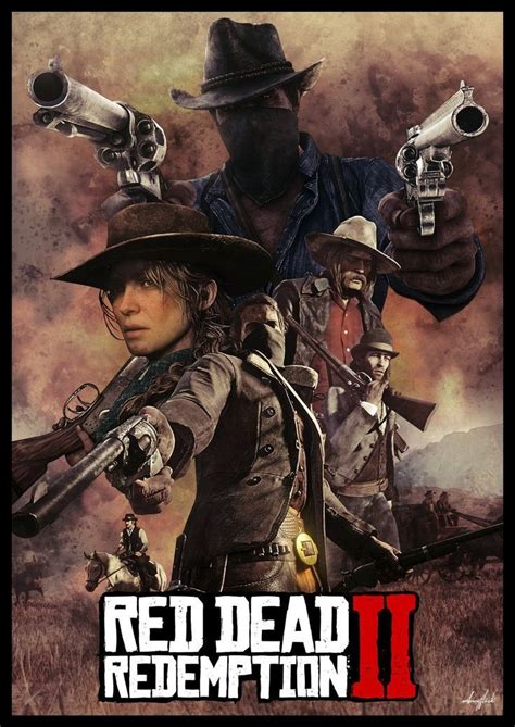 Red Dead Redemption Artwork, Red Redemption 2, Peliculas Western, Wild West Games, Arte Dark ...