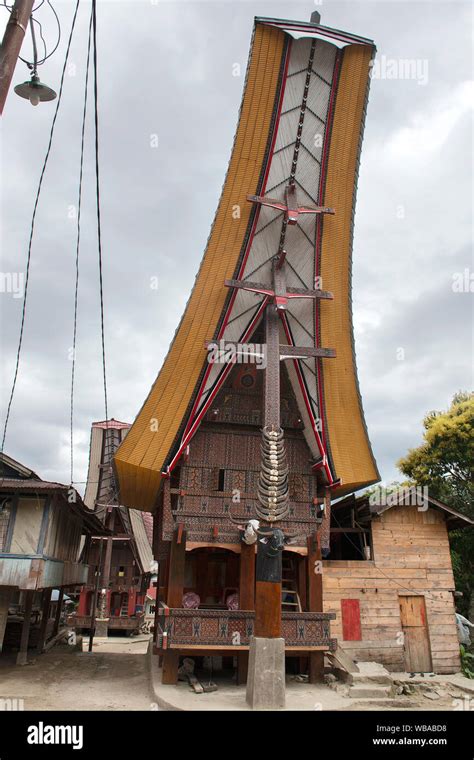 Tongkonan houses, traditional Torajan buildings, Rantepao, Tana Toraja ...