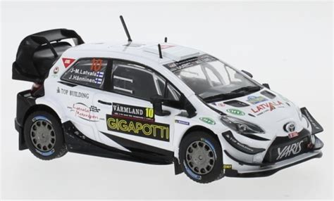 Diecast model cars Toyota Yaris 1/43 IXO WRC No.10 Gazoo Racing WRC Rally Schweden 2020 J-M ...