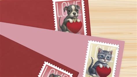 New USPS Love stamp designs are out—and they're so sweet