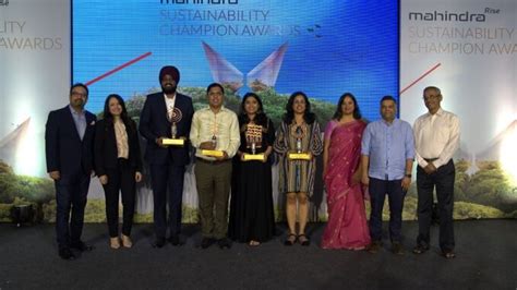 Mahindra Rise Sustainability Champion Awards proudly recognises young ...