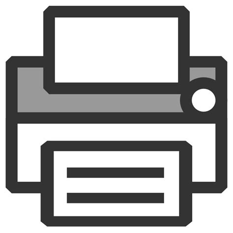 Clipart - Printer icon