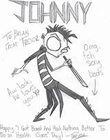 Johnny The Homicidal Maniac By Kerriganlkam On DeviantArt sketch template