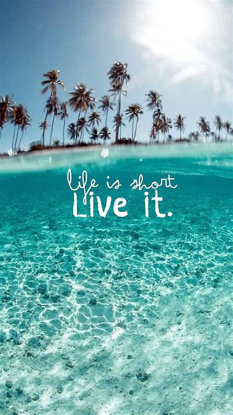 Live it - Tap to see more inspirational quotes to inspire, Cute Summer HD phone wallpaper | Pxfuel