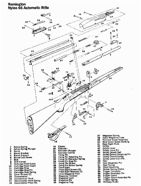 Remington Nylon 66 Diagram