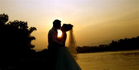 Wedding In Sunset Wallpapers - Wallpaper Cave