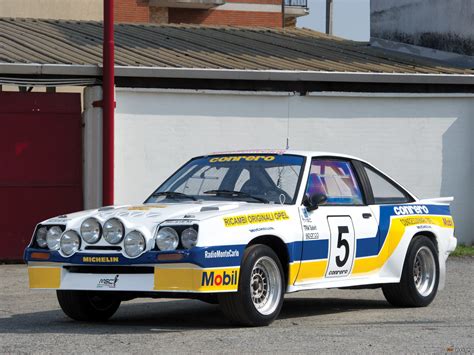 1981 Opel Manta 400 Rally Car Wallpapers | SuperCars.net