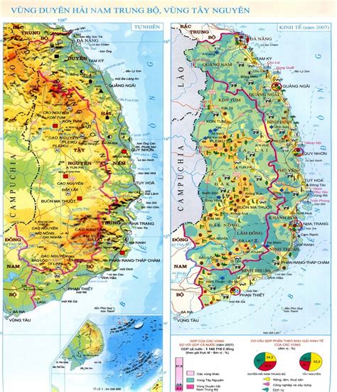 Hãy xác định trên bản đồ Hành chính Việt Nam vị trí địa lí và phạm vi lãnh thổ của vùng Duyên ...