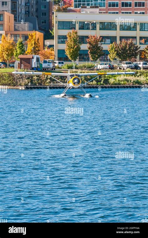 Kenmore Air Seaplane on Lake Washington near Seattle, Washington Stock Photo - Alamy