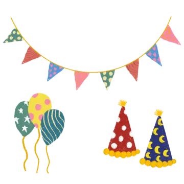 Birthday Party Decorations, Birthday Party, Party, Party Decoration PNG Transparent Clipart ...