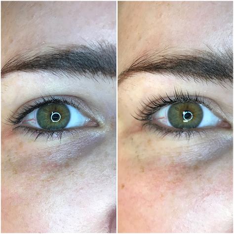 I got a lash lift! Here are my thoughts... Lash Lift Before and After