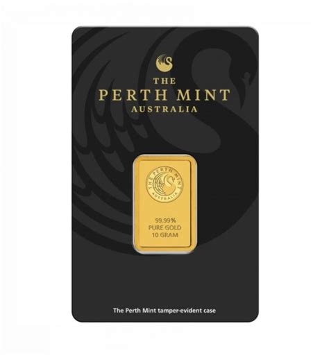 Buy Perth Mint 10g Minted Gold Bar - Gold Bullion Australia