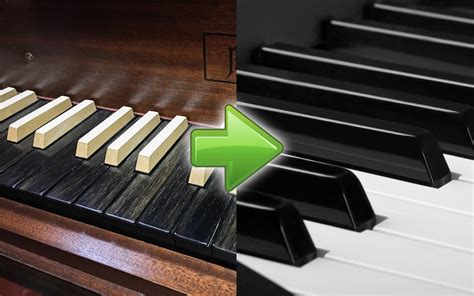 Piano's Black Keys Were White, and White Keys Were Black In The Past | ThePiano.SG