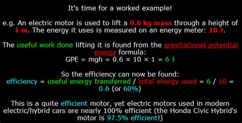 Efficiency and Power - Grade 11 Physics