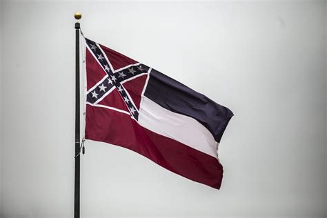After flying 126 years, the Mississippi state flag is removed by lawmakers