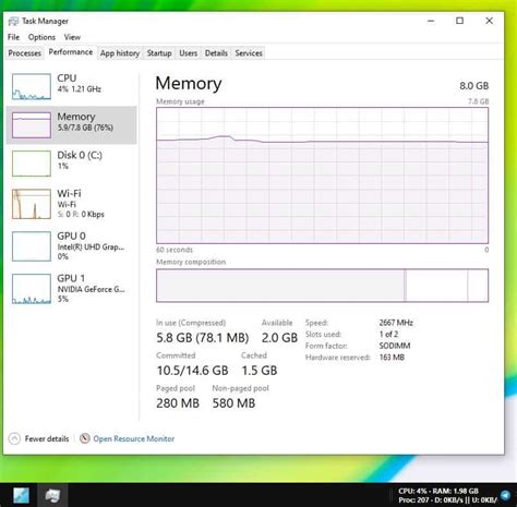 View the CPU, RAM and network usage on the Taskbar with Perfmonbar ...