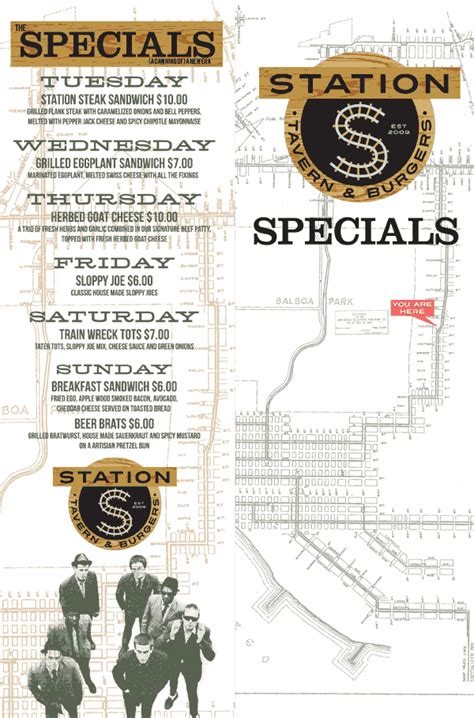 » Specials Station Tavern