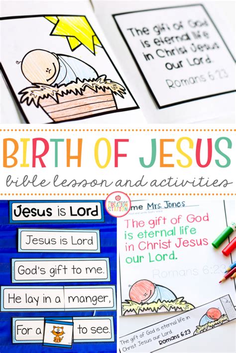 The Birth Of Jesus Activities - Mrs. Jones Creation Station