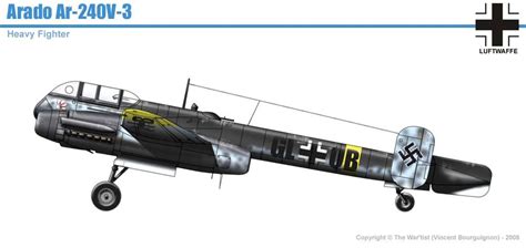 Arado Ar-240 V-3 Aircraft Photos, Wwii Aircraft, Fighter Aircraft, Fighter Jets, Luftwaffe Pilot ...