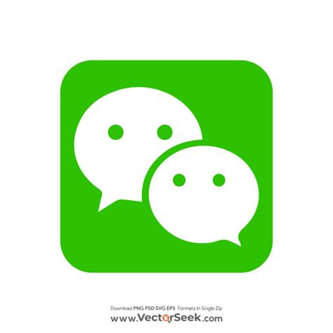 WeChat Logo Vector - (.Ai .PNG .SVG .EPS Free Download)