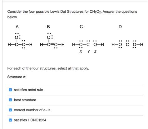 Ch2o2 Lewis Structure