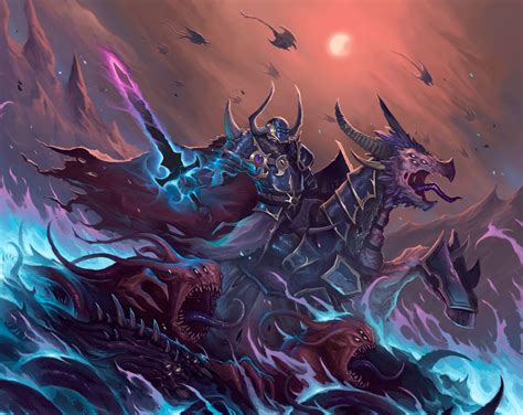 ArtStation - Champion of Tzeentch - Warhammer fanart