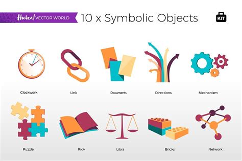 Symbolic Objects - Vector World | Professional business card design ...