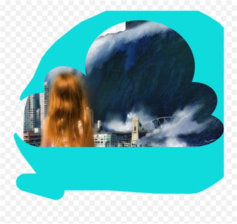 Tsunami - Sticker By Adrip6 Poster Emoji,Tsunami Emoji - free transparent emoji - emojipng.com