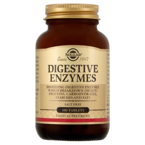 Solgar Digestive Enzymes 100 Tablets