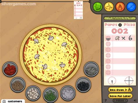 Papa's Pizzeria - Play Papa Pizzeria Game Online