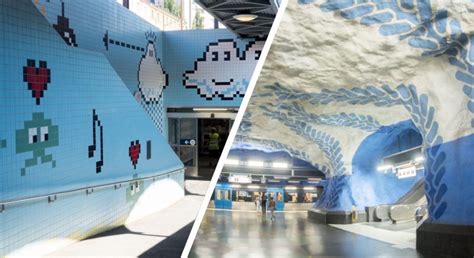 Stockholm Metro - (nearly) every Station an Artwork | Chronic Wanderlust