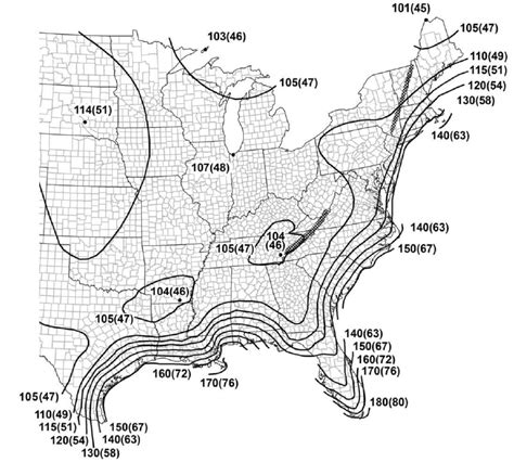 Wind Speed Map For Construction